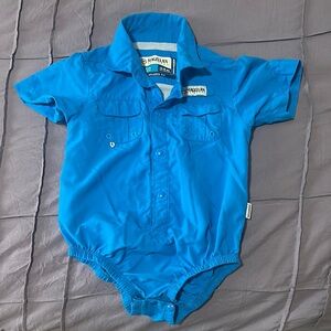 Blue Baby Bodysuit